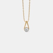 The Aurelythra Solitaire Pendant - thumb 4