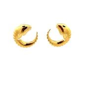 The Oreamnos Orange Peel Earrings - thumb 3