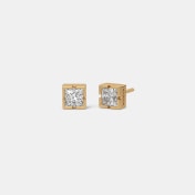 The Dearest Solitaire Stud Earrings - thumb 1