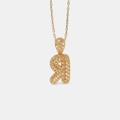 The Plump R Initial Pendant - thumb 5
