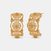 The Lidianne J Hoop Earrings - thumb 1