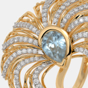 The Serenya Cocktail Ring - thumb 3