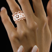 The Lunalit Bridal Ring Set - thumb 3