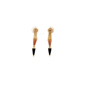 The Neto Dangle Hoop Earrings - thumb 1