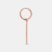 The Matthias Dangle Hoop Earrings - thumb 5