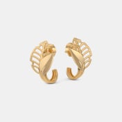The Alarik J Hoop Earrings - thumb 4
