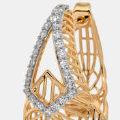 The Abelhard Huggie Earrings - thumb 4