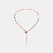 The Moro Shine Changable Colour Stone Necklace - thumb 4