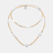The Saffron Link Multiwear Necklace - thumb 4
