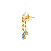 The Coriflora Drop Earrings - thumb 4