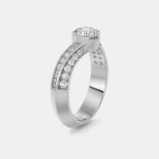 The Aurelyn Solitaire Ring - thumb 7