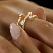 The Quadrix Spiral Ring - thumb 4