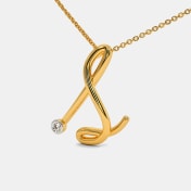 The Cursive S Necklace - thumb 1