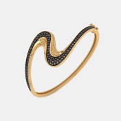 The Rust Aura Oval Bangle - thumb 1