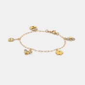 The Velvet Bloom Charm Bracelet - thumb 3