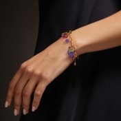 The Citrus Whirl Charm Bracelet - thumb 3