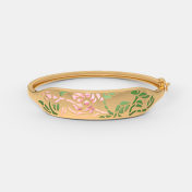 The Meadow Muse Oval Bangle - thumb 4