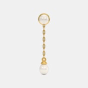 The Pearl Essence Dangler Earrings - thumb 4