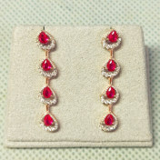 The Redflow Dangler Earrings - thumb 1