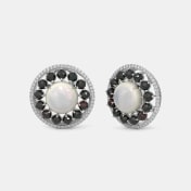 The Monochromatic Stud Earrings - thumb 1