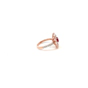 The Roseoflaro Cocktail Ring - thumb 3
