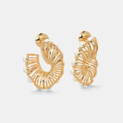 The Pearlenaria Orange Peel Earrings - thumb 5