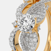 The Evlen Solitaire Bridal Ring Set - thumb 5