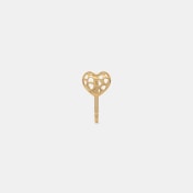 The Elsera Heart Stud Earrings - thumb 5