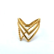 The Midege Chevron Ring - thumb 2
