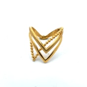 The Midege Chevron Ring - thumb 5