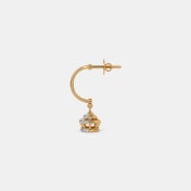 The Mekhai Dangle Hoop Earrings - thumb 5