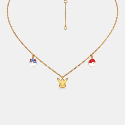 The Pikachu Charm Necklace