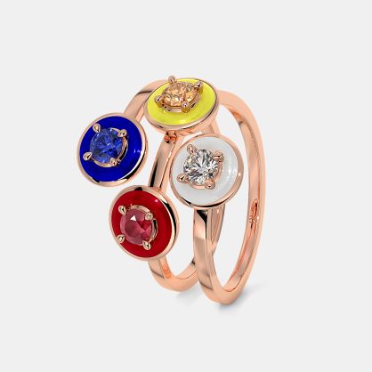 The Prismatica Spiral Ring