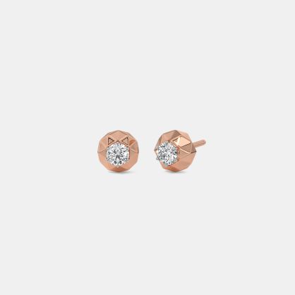 The Bubs Solitaire Stud Earrings
