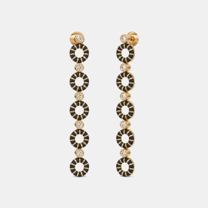 The Strippy Shoulder Duster Earrings