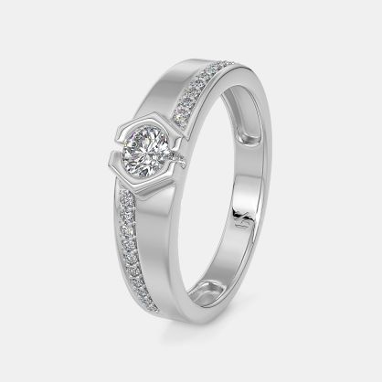 The Braden Solitaire Ring For Him