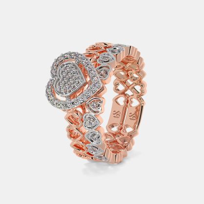 The Aboli Bridal Ring Set
