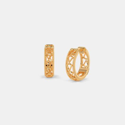 The Liliane Huggie Earrings