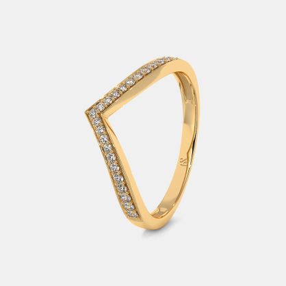 The Ellaine Chevron Ring