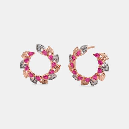 The Gyrate Hoop Earrings