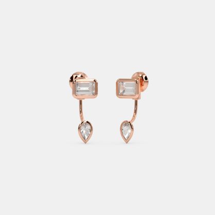 The Ludovica Front Back Earrings