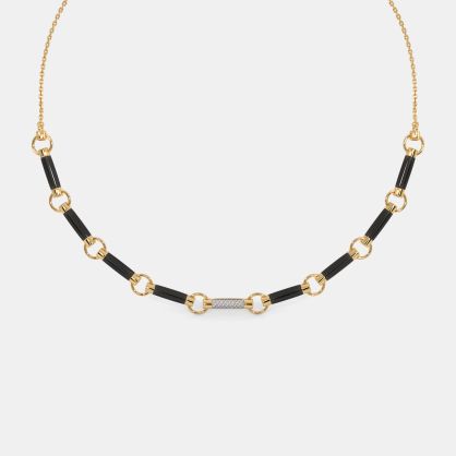The Sable Black Collar Necklace