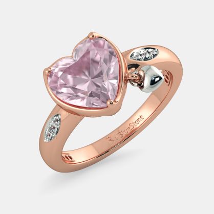 The Terra Rose Quartz Ring