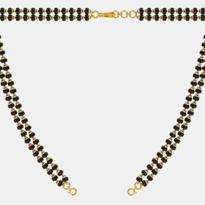 The Mangalsutra Double Line Open Chain With Lock
