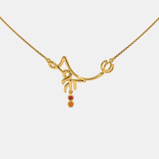 Buy Ruby Necklaces Online | BlueStone 
