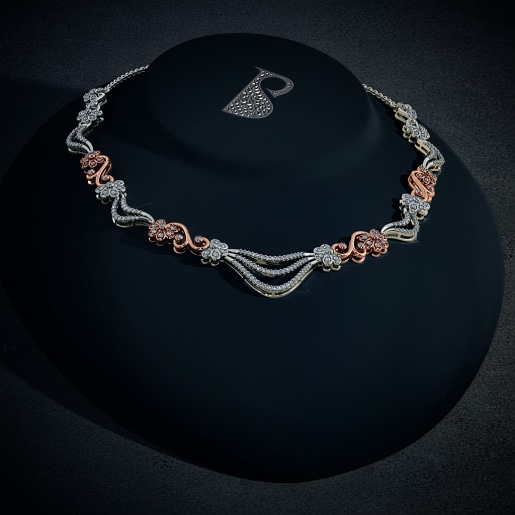 Buy 250+ Diamond Necklaces Online  BlueStone.com - India's #1 Online 