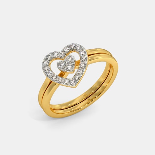 The Allied Heart Stackable Ring