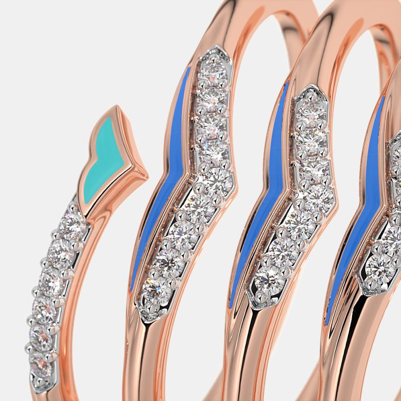 The Izadore Spiral Ring - image 5