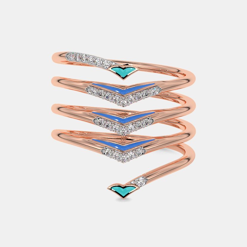 The Izadore Spiral Ring - image 7