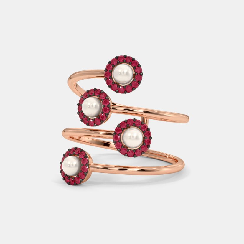 The Beryl Spiral Ring - image 5
